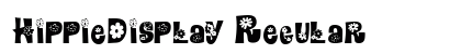 HippieDisplay Regular preview