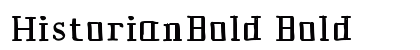 HistorianBold Bold preview
