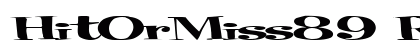 HitOrMiss89 Regular Preview