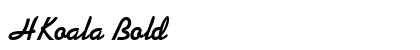 HKoala Bold preview