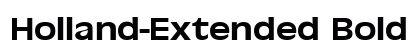 Holland-Extended Bold preview