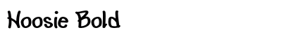 Hoosie Bold preview