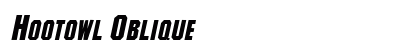 Hootowl Oblique Preview