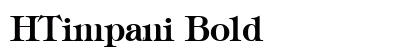 HTimpani Bold preview