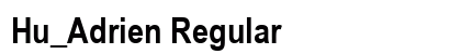 Hu_Adrien Regular preview