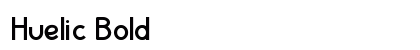 Huelic Bold preview