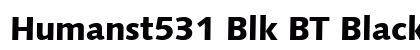 Humanst531 Blk BT Black preview