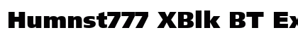 Humnst777 XBlk BT Extra Black preview
