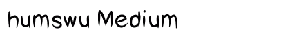 humswu Medium preview
