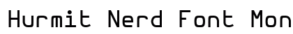 Hurmit Nerd Font Mono medium preview