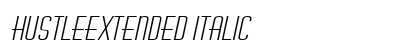 HustleExtended Italic preview