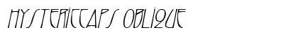 HystericCaps Oblique preview
