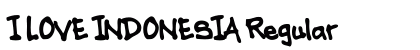 I LOVE INDONESIA Regular preview