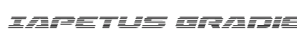 Iapetus Gradient Italic Italic preview