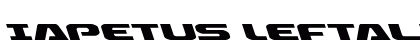Iapetus Leftalic Italic preview