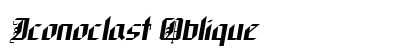 Iconoclast Oblique preview