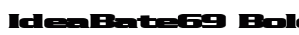 IdeaBate69 Bold preview
