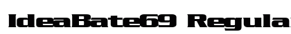 IdeaBate69 Regular Preview