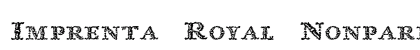 Imprenta Royal Nonpareil Trash Regular preview