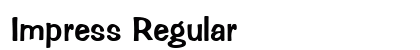 Impress Regular Font