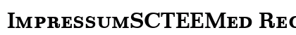 ImpressumSCTEEMed Regular preview
