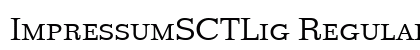 ImpressumSCTLig Regular preview