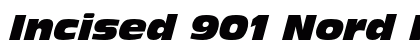 Incised 901 Nord Italic Preview