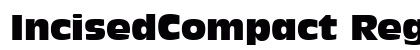IncisedCompact Regular preview