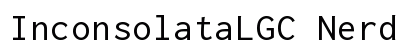 InconsolataLGC Nerd Font Mono Medium preview
