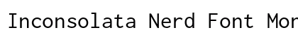 Inconsolata Nerd Font Mono Medium preview