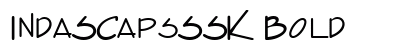 IndaSCapsSSK Bold Preview