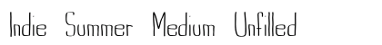 Indie Summer Medium Unfilled Preview