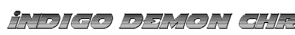 Indigo Demon Chrome Italic Italic preview