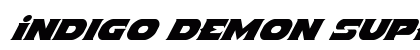 Indigo Demon Super-Italic Italic preview