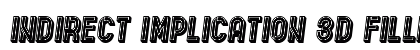 Indirect Implication 3D Filled Italic preview