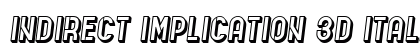 Indirect Implication 3D Italic preview