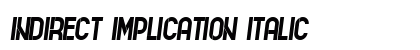 Indirect Implication Italic preview