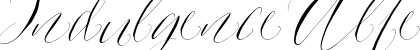 Indulgence Alternates Italic preview