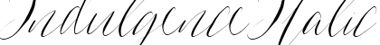 Indulgence Italic preview