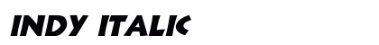 Indy Italic preview