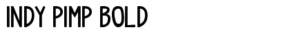 indy pimp Bold preview