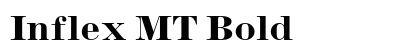 Inflex MT Bold preview