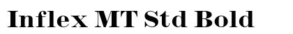 Inflex MT Std Bold preview