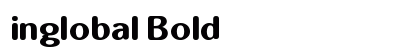 inglobal Bold preview