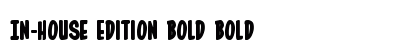 In-House Edition Bold Bold Preview