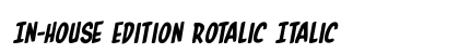 In-House Edition Rotalic Italic preview
