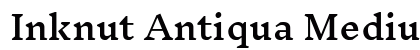 Inknut Antiqua Medium Preview