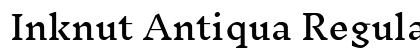 Inknut Antiqua Regular preview