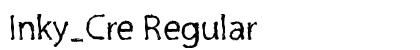 Inky_Cre Regular preview