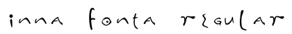 inna fonta Regular preview